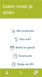 Mobile Screenshot of lezenmoetjedoen.nl